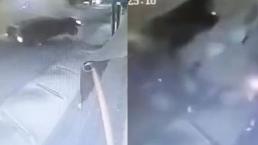 Video capta accidente de terror en Michoacán, el conductor salió volando como en las películas