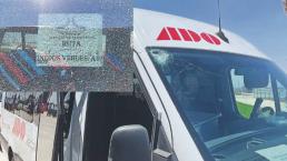 Violencia llega al Aeropuerto Felipe Ángeles, esto le hacen a camionetas y camiones que arriban