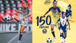 Mónica Rodríguez, la morelense que cumple 150 partidos defendiendo la playera del América