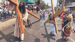 Así se vivió el Viacrucis del “Rey de los Judíos” en varios lugares de la CDMX y Edomex