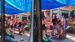 Video revela cómo fue la pelea mortal entre comerciantes de mercado en Cuernavaca