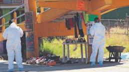 Con 2 plomazos directos, motosicarios matan a vendedora de zapatos en su puesto de Yautepec