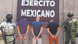 Tuercen con drogas y armas a 7 integrantes del Cártel del Noreste, en Morelos