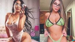 Modelo paraguaya se opera las pechugas y como perro en carnicería, fan exige estrenarlas