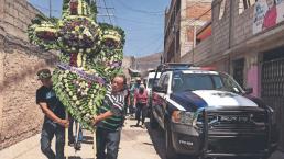 Dan el último adiós a marchante asesinado a manos de extorsionadores, en Tlalnepantla