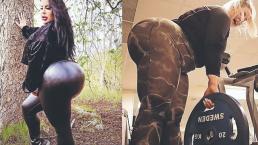 Natasha Crown, la instagramer sueca que sueña con tener el trasero más grandote del mundo
