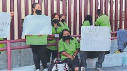 Por pedir mejores condiciones laborales, despiden a trabajadores de limpieza del Poder Judicial de Cuerna