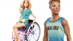 ¡A romper todos los estereotipos! Lanzan Barbie en silla de ruedas y Ken con vitiligo 
