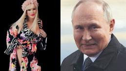 Modelo de 70 años le ofrece una noche cachonda a Vladimir Putin, si termina con la guerra