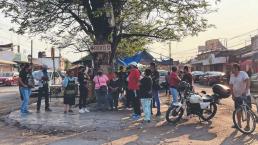Vendedores ambulantes amenazan con bloquear avenidas si no los dejan trabajar, en Jiutepec
