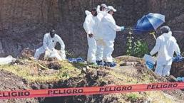Identifican 4 cuerpos de los 15 hallados en fosas clandestinas por la CNB, en Morelos