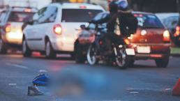Motociclista sin casco muere a sus 20 años de forma escalofriante, en Iztacalco