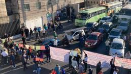 Gobierno de CDMX contesta a bloqueo masivo de transportistas que piden aumento