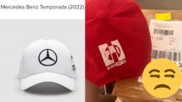 Jovencita compra gorra de Mercedes Benz y le mandan una del PRI