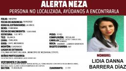 Encuentran con vida a Lidia Danna, la joven que fue reportada como desaparecida en Neza