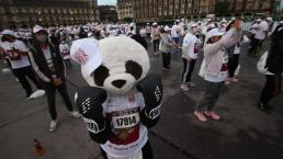 Capitalinos rompen Récord Guinness con la Clase Masiva de Box, en el Zócalo CDMX