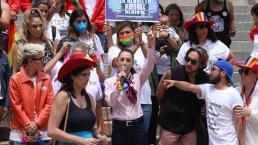 Retraso de Claudia Sheinbaum en la Marcha del Orgullo LGBT provoca caos y reclamos