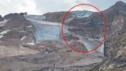 Desprendimiento glaciar en los Alpes italianos deja varios muertos y desaparecidos