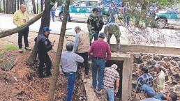 Autoridades cierra toma clandestina de agua potable en CDMX y detienen al huachicolero