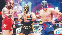 Siete Pequeños Estrellas defienden sus máscaras y cabelleras, en la Arena México