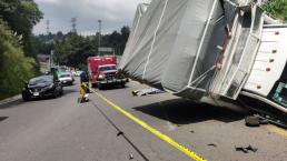 ¿Carretera maldita? Accidentes en la México -Toluca dejan 2 personas muertas este sábado