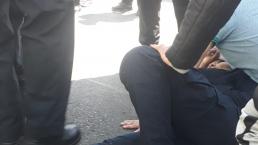 Atoran a automovilista por atropellar a policía de Tránsito y romperle los huesos, en la CDMX