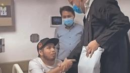 ¡Nada es imposible! Joven con leucemia logra graduarse desde el hospital, en Colombia