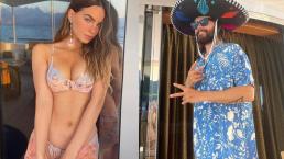 Belinda le enseña español a Jared Leto en sus vacaciones y los fans enloquecen