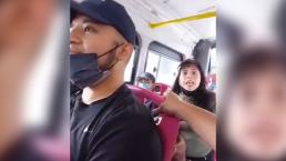 “Yo quiero ser mujer en este momento”, captan pelea por asientos para mujeres en el Metrobús
