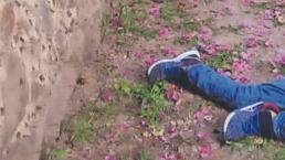 Vecinos se topan con el cadáver de un chavo ejecutado en una terracería, en Morelos