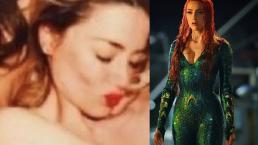 Filtran fotos íntimas de Amber Heard desnuda en orgifiestas satánicas con millonarios