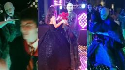 Voldemort saca los pasos prohibidos en fiesta de XV años, video es viral en TikTok