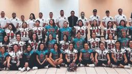Jugadoras mexicanas de americano buscan destitución del presidente de la federación