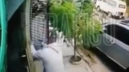 Video revela cómo "El Donal" persiguió y mató a un hombre en su casa, en Nezahualcóyotl