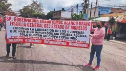 Piden libertad para los detenidos por muerte del empresario Carlos Bilmart, en Morelos