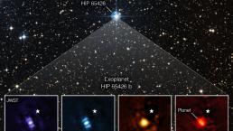 Conoce al HIP 65426, el primer exoplaneta fotografiado por el telescopio James Webb