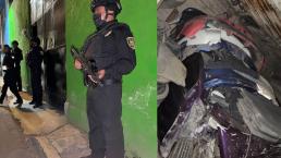 Tras denuncias y cateo, decomisan una tonelada de autopartes robadas en Iztapalapa