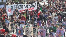 Resumen de la marcha a 8 años de la atrocidad en Ayotzinapa