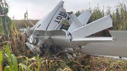 Viernes de terror: Cae avioneta y mueren todos sus tripulantes en Edomex