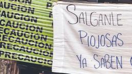 Pistoleros sueltan ráfaga contra bar y cuelgan manta amenazando a las dueñas, en Morelos
