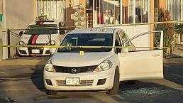 Taxista baleado grita por ayuda pero no resiste y muere, esto le pasó en Ecatepec