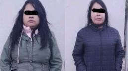 Detienen a la Yajaira y la Samanta Nicol, asaltantes que rebanaban a usuarios del Mexibús
