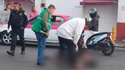 Automovilista se convierte en homicida de peatón en un segundo, en pleno lunes en Xochimilco