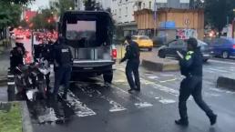 Policía veloz se mata al derrapar su moto cuando apenas iniciaba su martes, en CDMX