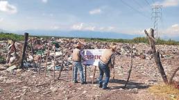 Por no contar con permisos, clausuran enorme tiradero de basura en Morelos