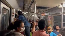BINOCULARES: Metro CDMX vuelve a fallar, ahora deja atrapados a pasajeros y se asfixian