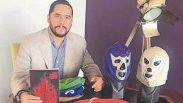 Antonio Nieto, el reportero de nota roja que también es un apasionado de la lucha libre