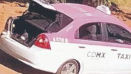 Abandonan un taxi con dos cadáveres a bordo en CDMX, esto dijo el dueño del vehículo