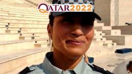 Lisset Galindo, la Suboficial de la Guardia Nacional que se atrevió y ahora está en Qatar
