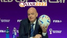 Presidente de la FIFA llama hipócritas a las protestas por los derechos humanos en Qatar
